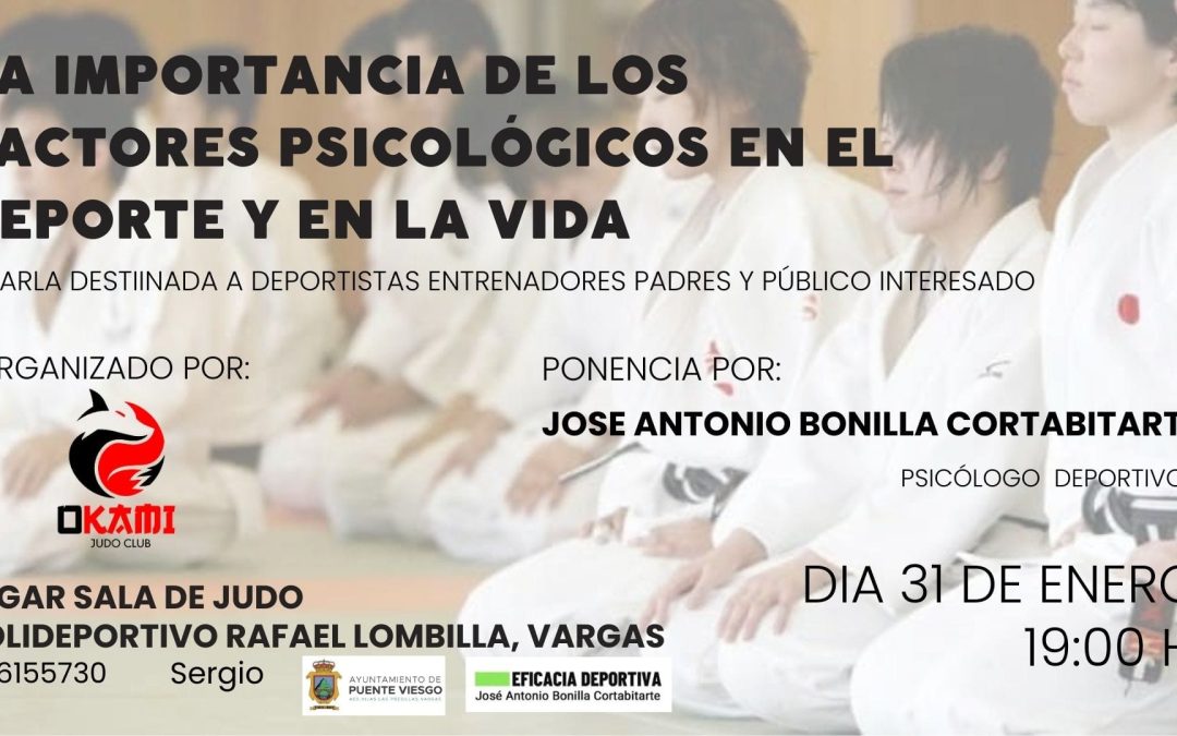 Charla factores psicológicos en el deporte