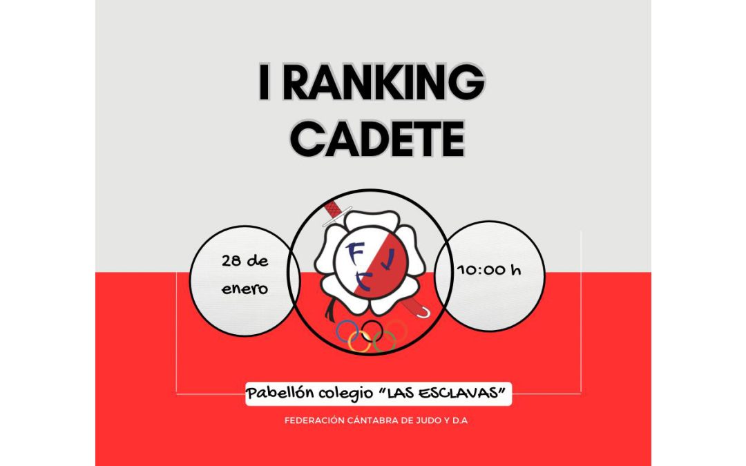I Ranking Cadete