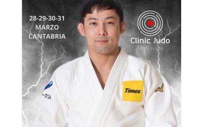 Naohisa Takato en el I Clinic Judo Torrelavega