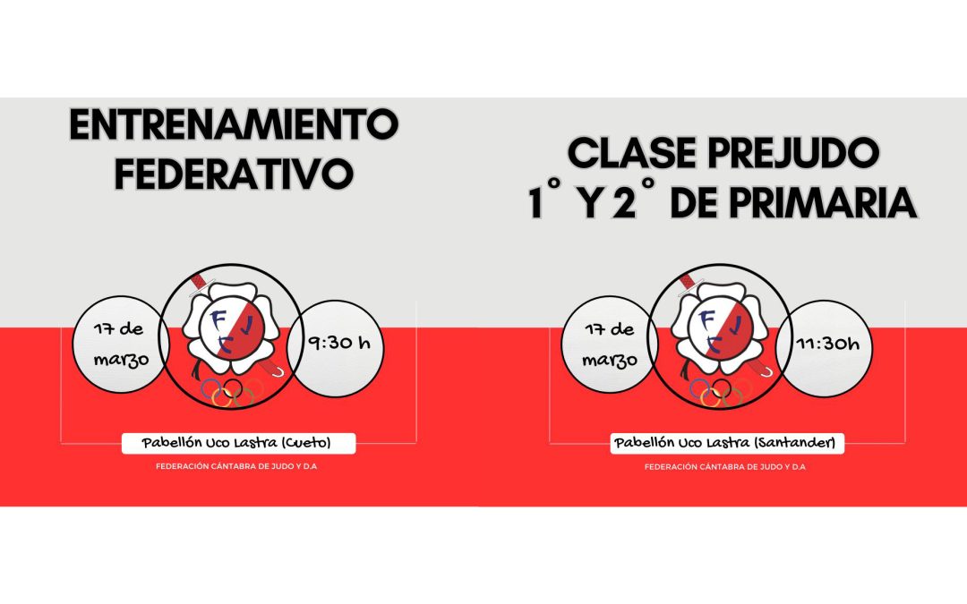 Entreno Federativo y Clase Prejudo