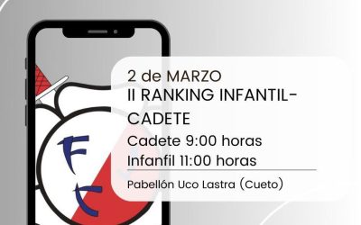 II Ranking Infantil/Cadete