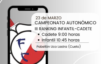 III Ranking-Cto Autonómico Infantil/Cadete