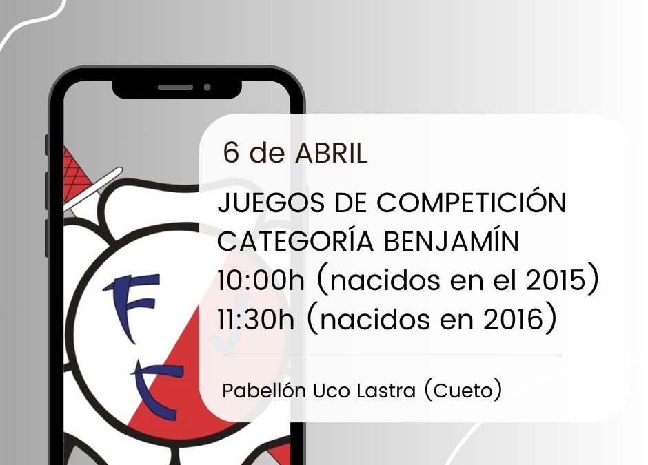 Juegos de competición Benjamín