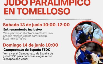Judo Paralímpico en Tomelloso