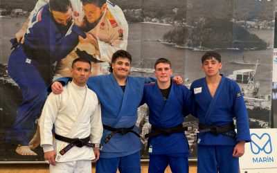 Concentración Cadete en Marín (Galicia)